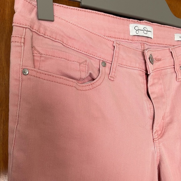“Jessica Simpson” Ladies Lt. Pink Rolled Skinny, With Pockets, Size 6 (28 waist) - Picture 5 of 9